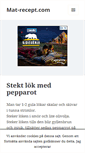 Mobile Screenshot of mat-recept.com